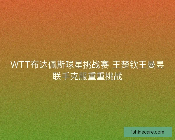 WTT布达佩斯球星挑战赛 王楚钦王曼昱联手克服重重挑战 WTT布达佩斯球星挑战赛 王楚钦王曼昱联手克服重重挑战